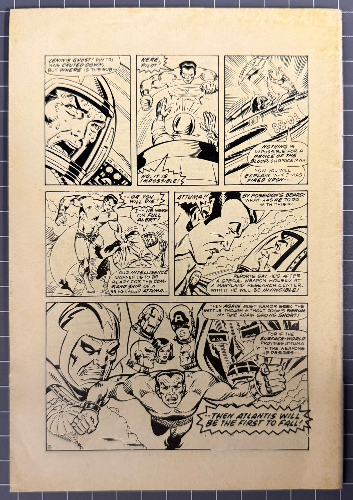 🔑 SUPER-VILLAIN TEAM-UP #3 [YAFFA PUBLISHING] AUSTRALIAN *ORIGIN SHROUD* 1980