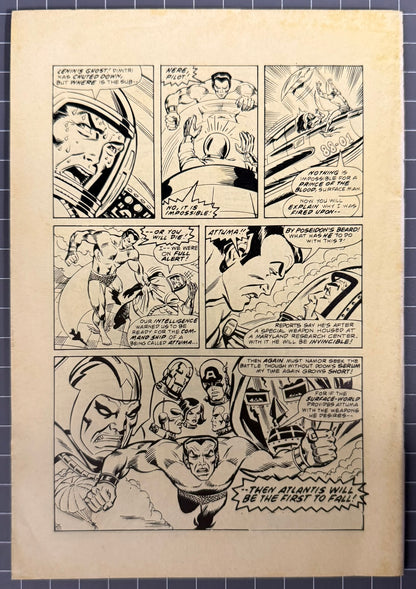 🔑 SUPER-VILLAIN TEAM-UP #3 [YAFFA PUBLISHING] AUSTRALIAN *ORIGIN SHROUD* 1980