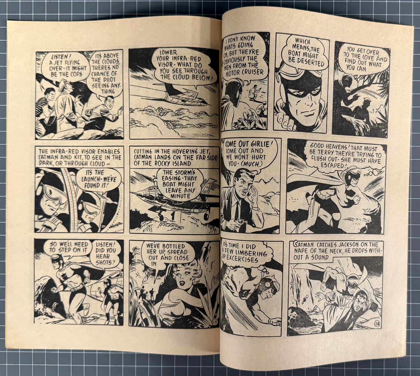 ADVENTURES OF CATMAN #16 [PAGE PUBLICATIONS] AUSTRALIAN PRE-DECIMAL COMIC 1966