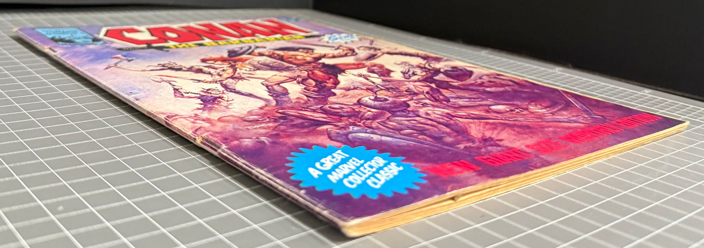🔑 CONAN THE BARBARIAN #11 + POSTER [NEWTON COMICS] AUSTRALIAN *RED SONJA* 1975