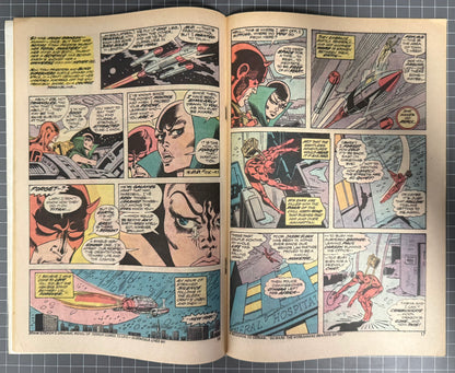 🔑 DAREDEVIL #108 [MARVEL COMICS] DIRECT *1ST APP. BLACK SPEKTRE* 1974 FN/VF