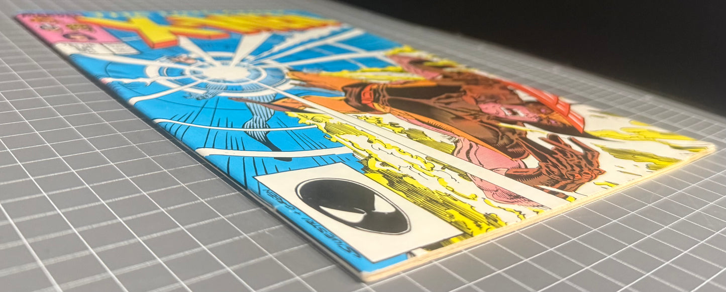 🔑 THE UNCANNY X-MEN #221 (MARVEL) DIRECT COMIC ***1ST MR SINISTER*** 1987 VF+
