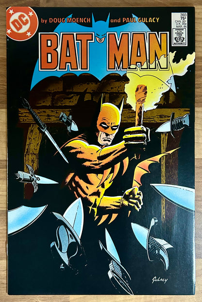 BATMAN #393 [DC COMICS] DIRECT 1986 NM-