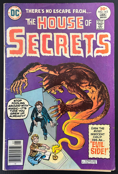 HOUSE OF SECRETS #143 [DC] COMIC 1977 VG