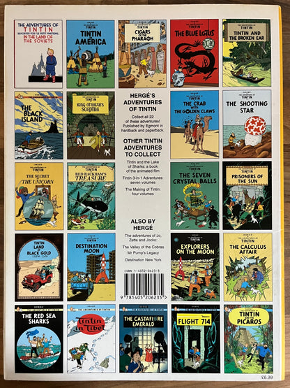 ADVENTURES OF TINTIN: RED RACKHAM'S TREASURE - HERGE, EGMONT PUBLISHERS