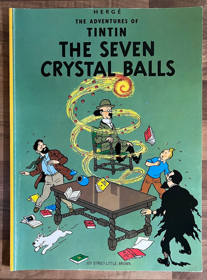 Hergé: Tintin Lot of 11 Joy Street Little Brown PBs, American Eds 1970s