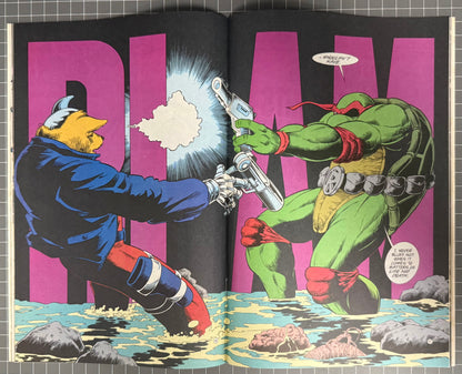 TEENAGE MUTANT NINJA TURTLES ADVENTURES #66 [ARCHIE] DIRECT COMIC 1995 FN/VF
