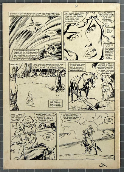 RED SONJA SHE-DEVIL WITH A SWORD #4 [YAFFA PUBLISHING] AUSTRALIAN COMIC 1980