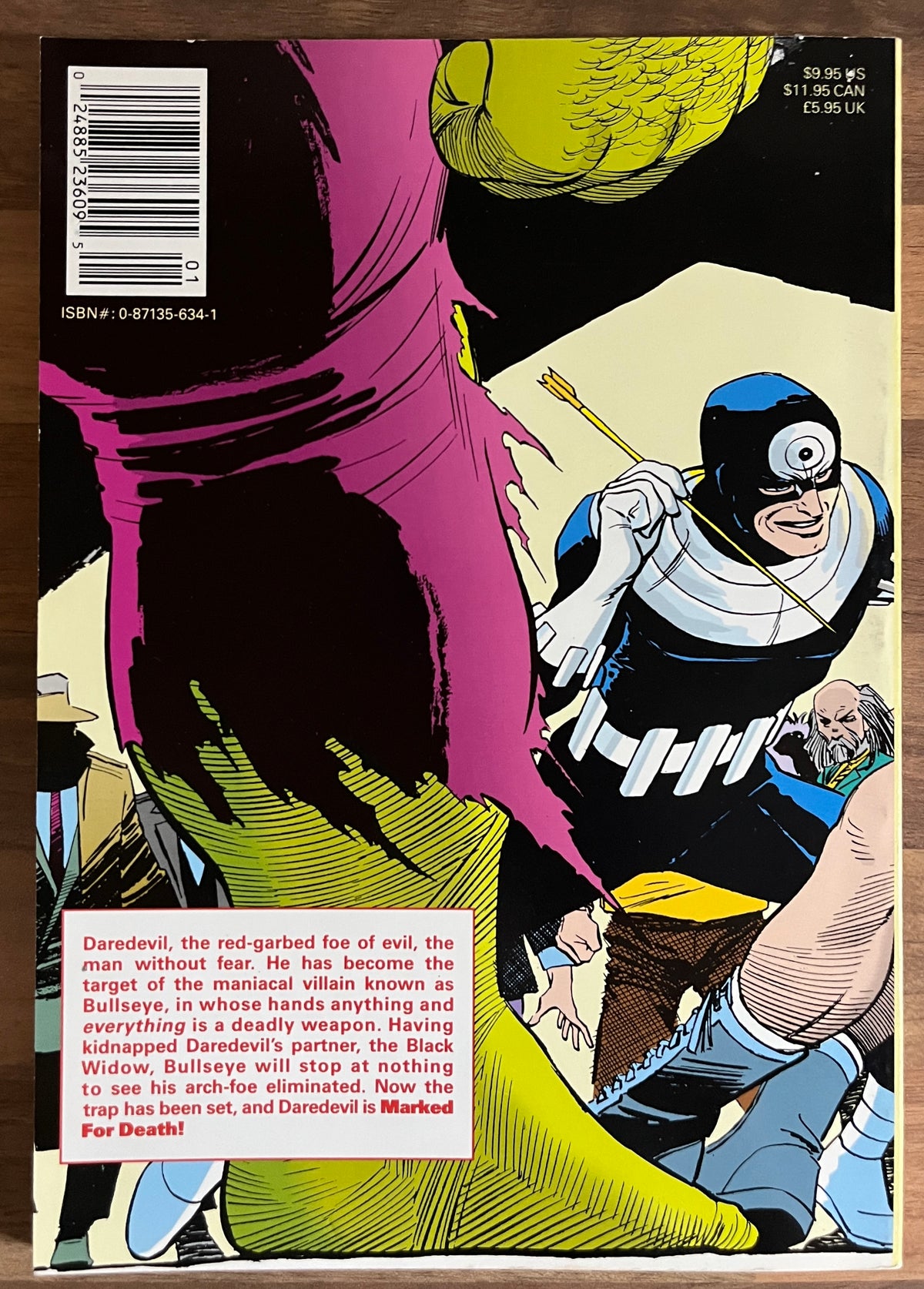 Daredevil: Marked for Death  Graphic Novel by Roger McKenzie, Frank Miller March 1990