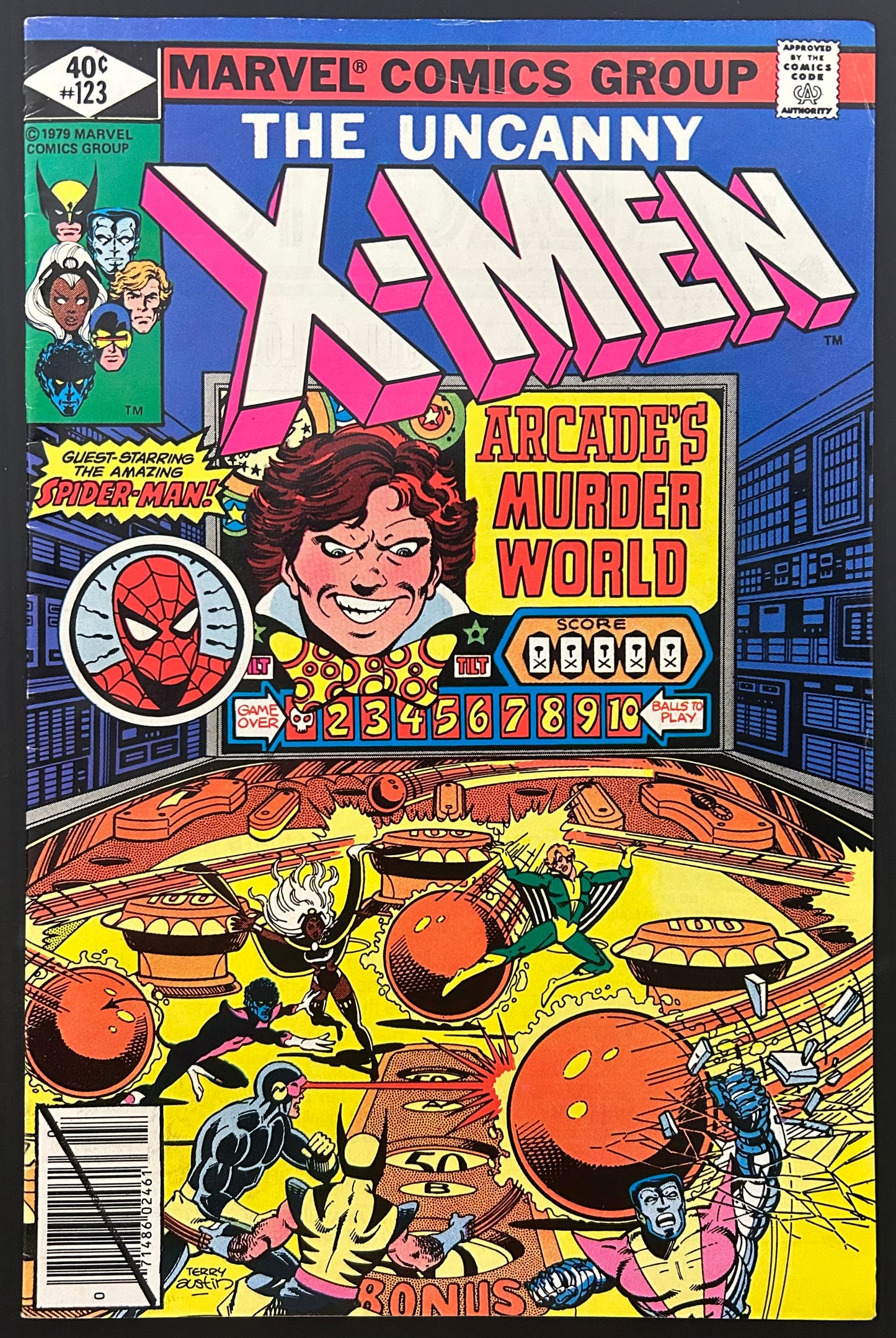 🔑 THE X-MEN #123 [MARVEL COMICS] DIRECT 1979 VF-