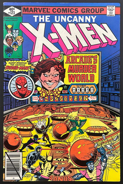 🔑 THE X-MEN #123 [MARVEL COMICS] DIRECT 1979 VF-