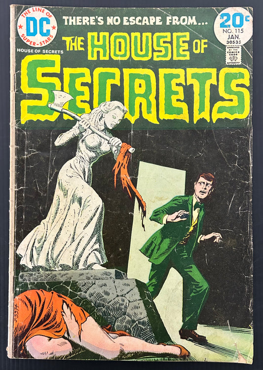 HOUSE OF SECRETS #115 [DC] COMIC 1974 GD