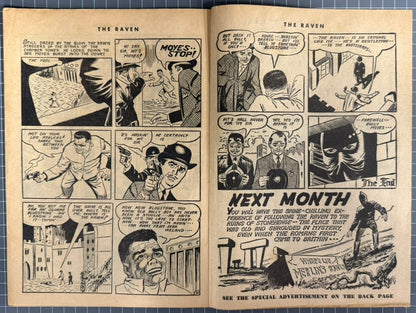 THE RAVEN #5 [YOUNG'S MERCHANDISING CO.] AUSTRALIAN *PAUL WHEELAHAN* COMIC 1962