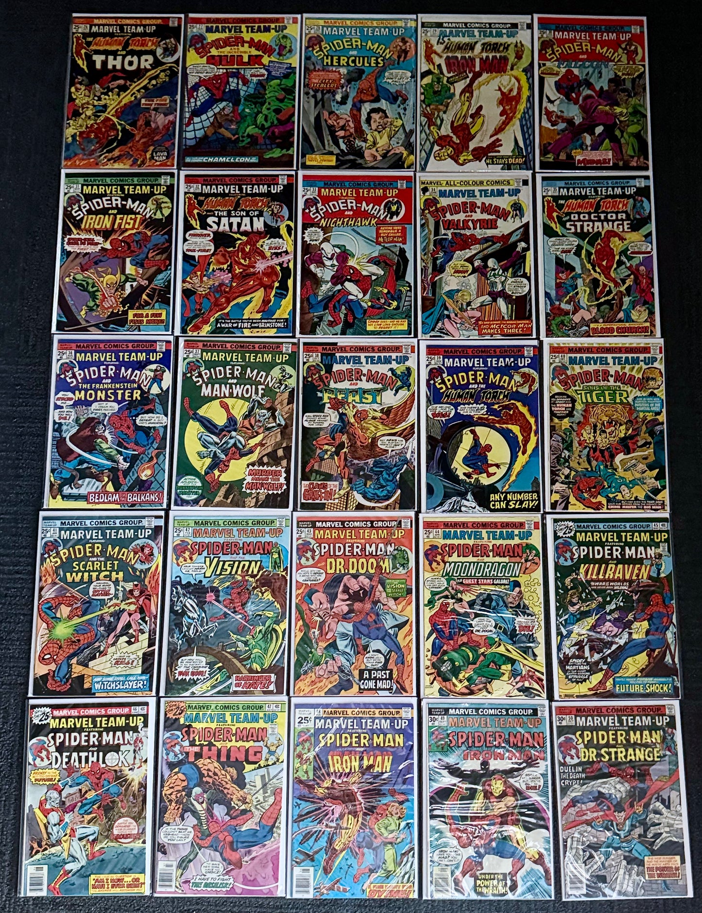 🔑 MARVEL TEAM-UP #1-150 + ANNUALS #1-7 COMPLETE SERIES 1972