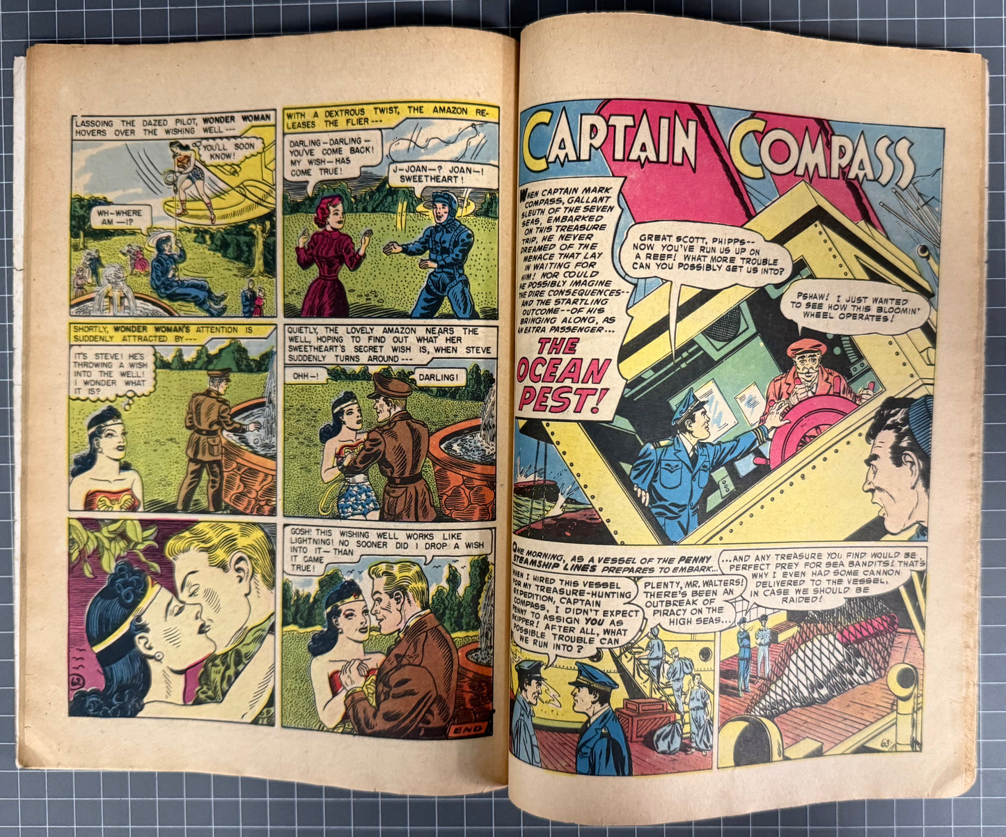 COLOR GIANT #2 [COLOUR COMICS] AUSTRALIAN *RARE* DC 1957