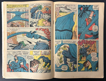 🔑 FANTASTIC FOUR #74 [MARVEL COMICS] DIRECT *SPECIAL COVER APPR* 1968 GD/VG