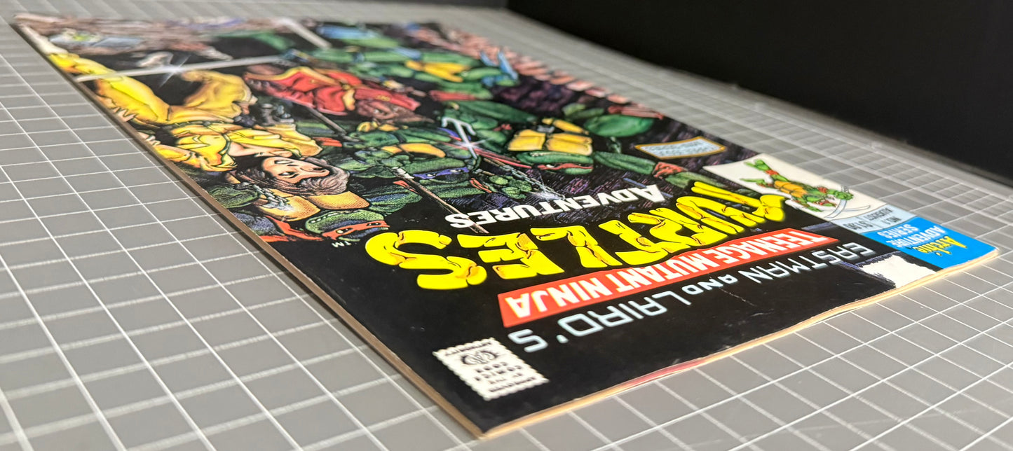 🔑 TEENAGE MUTANT NINJA TURTLES ADVENTURES #1 [ARCHIE COMICS] *1ST KRANG* 1988 VG/FN