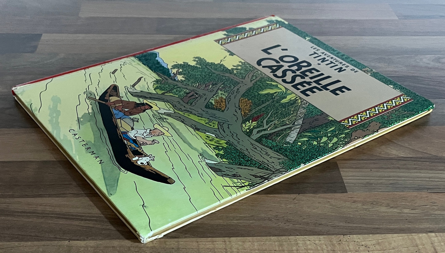 Les Aventures de Tintin L'Oreille Cassee, Casterman, French, Hardcover