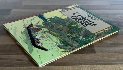 Les Aventures de Tintin L'Oreille Cassee, Casterman, French, Hardcover