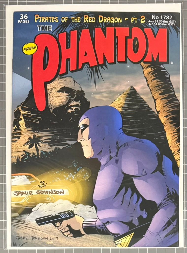THE PHANTOM #1782 [FREW] ***SIGNED & LIMITED*** AUSTRALIAN COMIC 2017 NM