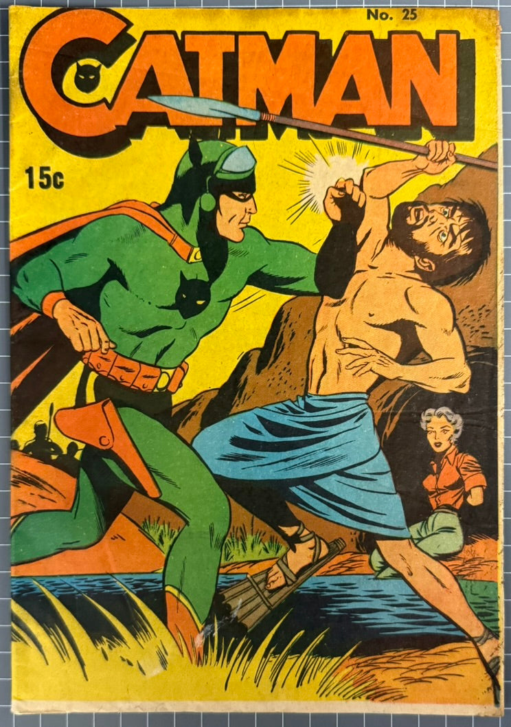 CATMAN #25 [PAGE PUBLICATIONS] AUSTRALIAN COMIC 1971