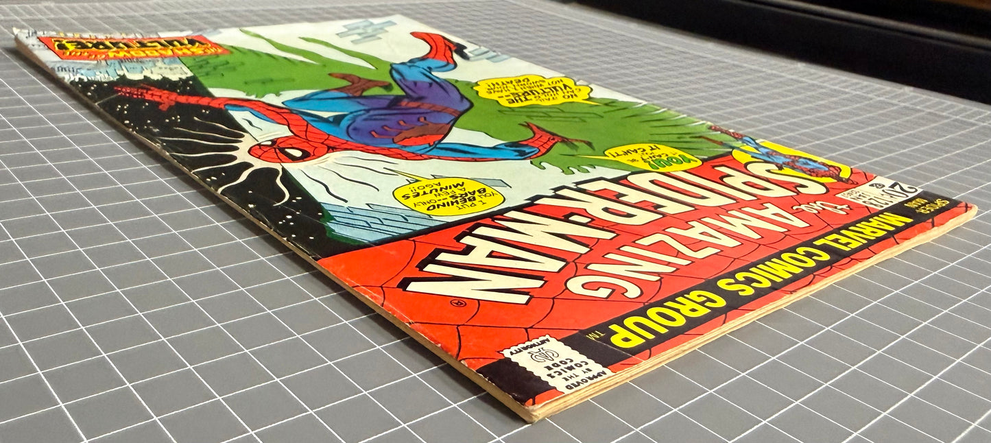 🔑 THE AMAZING SPIDER-MAN #128 [MARVEL COMICS] DIRECT 1974 VG