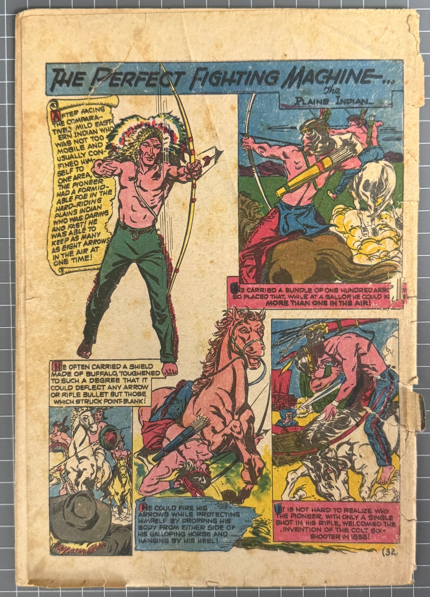 DAVY CROCKETT AND THE FRONTIER FIGHTERS #9 [COLOUR COMICS] AUSTRALIAN 1956