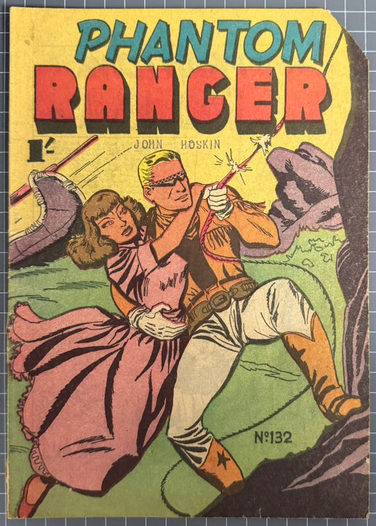 PHANTOM RANGER #132 [TRICHO] AUSTRALIAN PRE-DECIMAL COMIC 1960