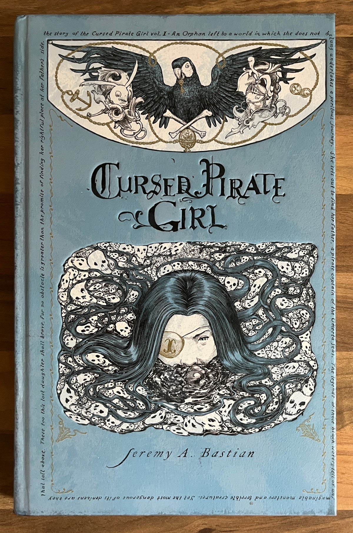 CURSED PIRATE GIRL VOLUME 1 [ARCHAIA] HARDCOVER 1ST PRINTING 2012 "SCARCE"