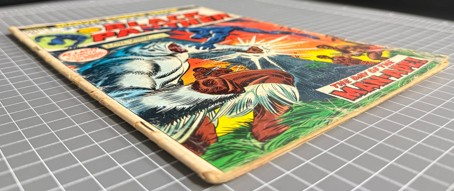 🔑 JUNGLE ACTION #5 [MARVEL COMICS] 1973 GD