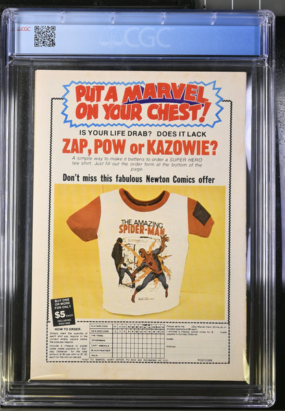 🔑 CONAN THE BARBARIAN #3 (#5) CGC 7.5 + POSTER + SWAP CARD [NEWTON COMICS] AUSTRALIAN MARVEL 1975