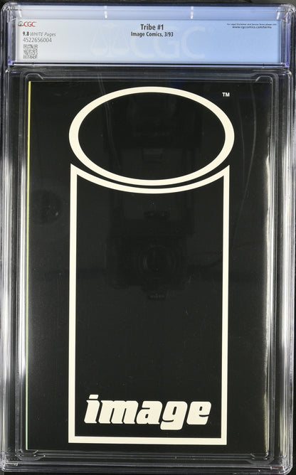 TRIBE #1 ***CGC 9.8*** [IMAGE COMICS] ~ WHITE PAGES/GOLD FOIL EMBOSSED ~ 1993