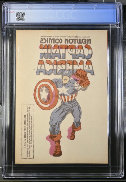 IRON MAN #2 CGC 7.5 + POSTER + IRON ON [NEWTON COMICS] AUSTRALIAN MARVEL 1976