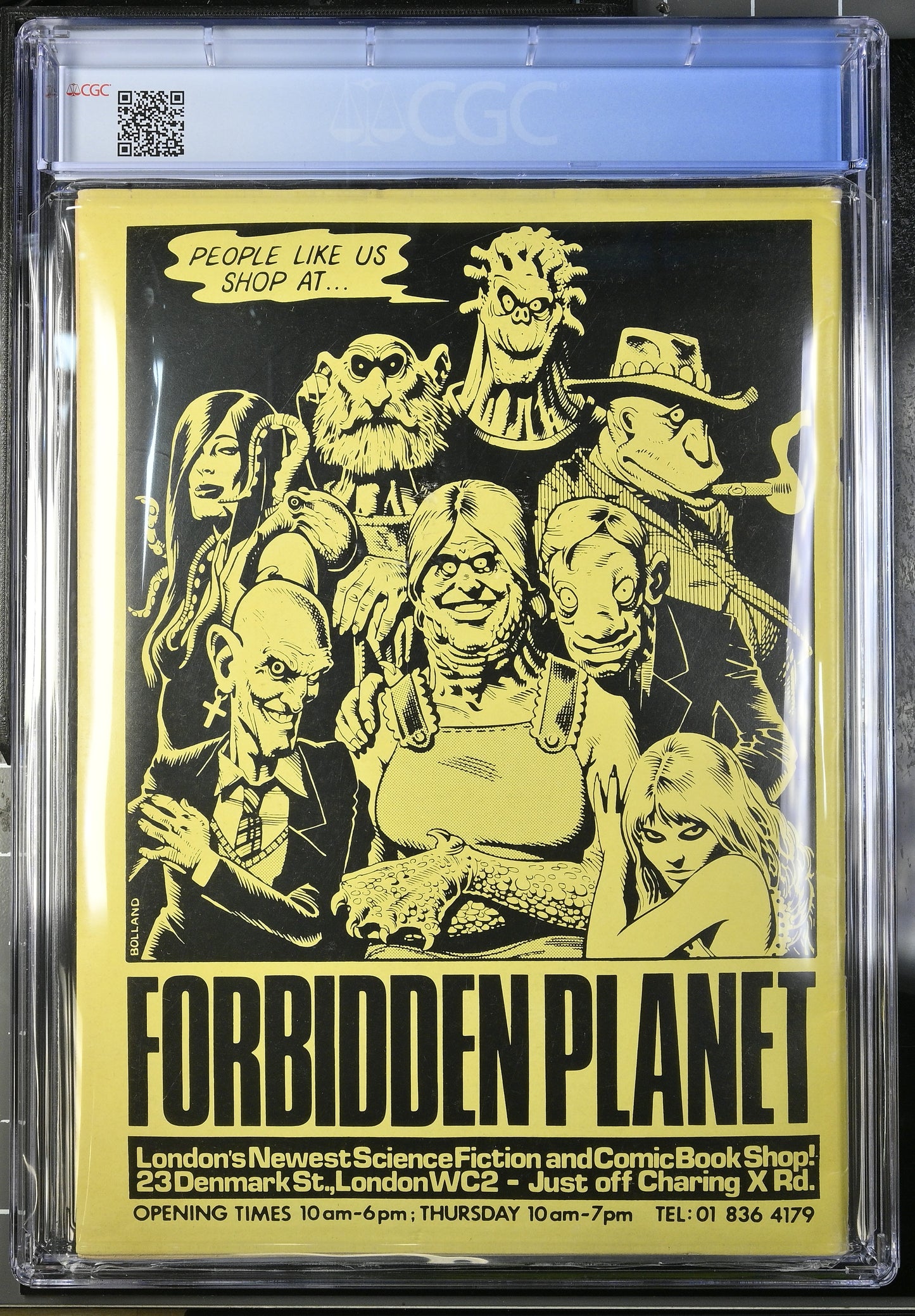 🔑 WARRIOR #1 CGC 5.5 [QUALITY COMICS] MAGAZINE *1ST APP. V FOR VENDETTA* 1982