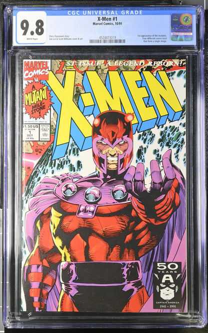🔑 X-MEN #1 (COVER D) CGC 9.8 [MARVEL COMICS] DIRECT *1ST APP. ACOLYTES* 1991