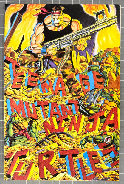 TEENAGE MUTANT NINJA TURTLES #34 (TMNT) [MIRAGE] COMIC 1990 VF-