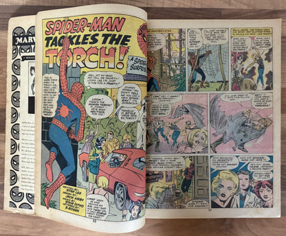 🔑 MARVEL TREASURY EDITION #1: SPECTACULAR SPIDER-MAN COMIC 1974 GD/VG