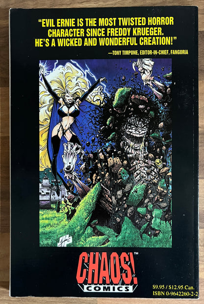 EVIL ERNIE YOUTH GONE WILD [CHAOS COMICS] TPB 1994 2ND PRINTING