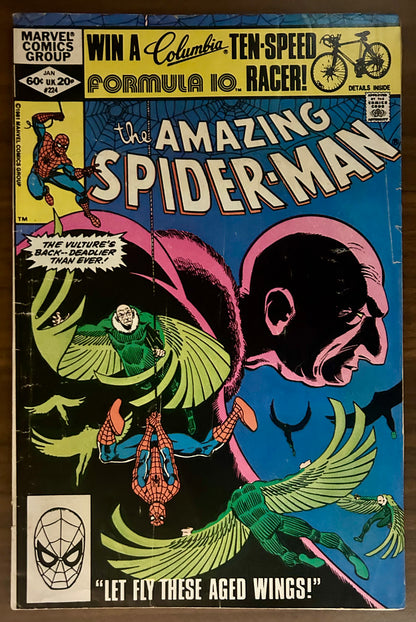 THE AMAZING SPIDER-MAN #224 [MARVEL COMICS] 1982