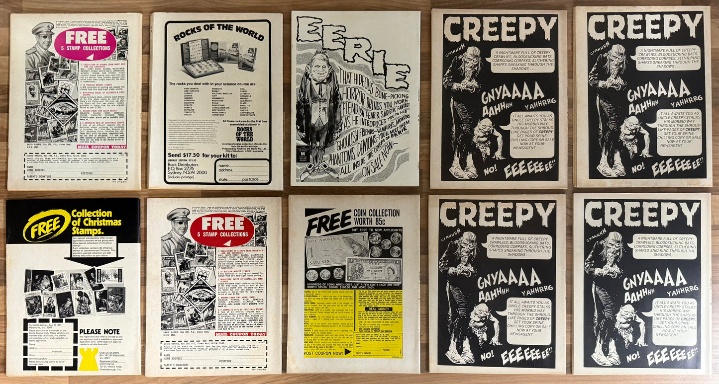 VAMPIRELLA COMPLETE SET #1-54 [MURRAY] AUSTRALIAN HORROR COMIC MAGAZINE 1974-78