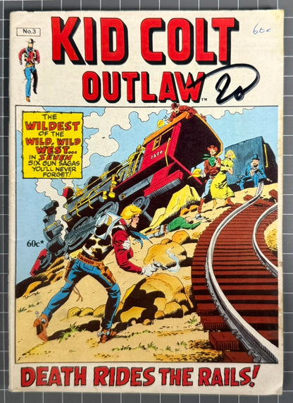 KID COLT OUTLAW #3 [YAFFA PUBLISHING] AUSTRALIAN MARVEL DIGEST COMIC 1980