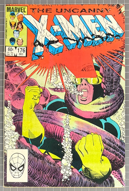 🔑 THE UNCANNY X-MEN #176 [MARVEL COMICS] *1ST APP. VALERIE COOPER* 1983 VG/FN