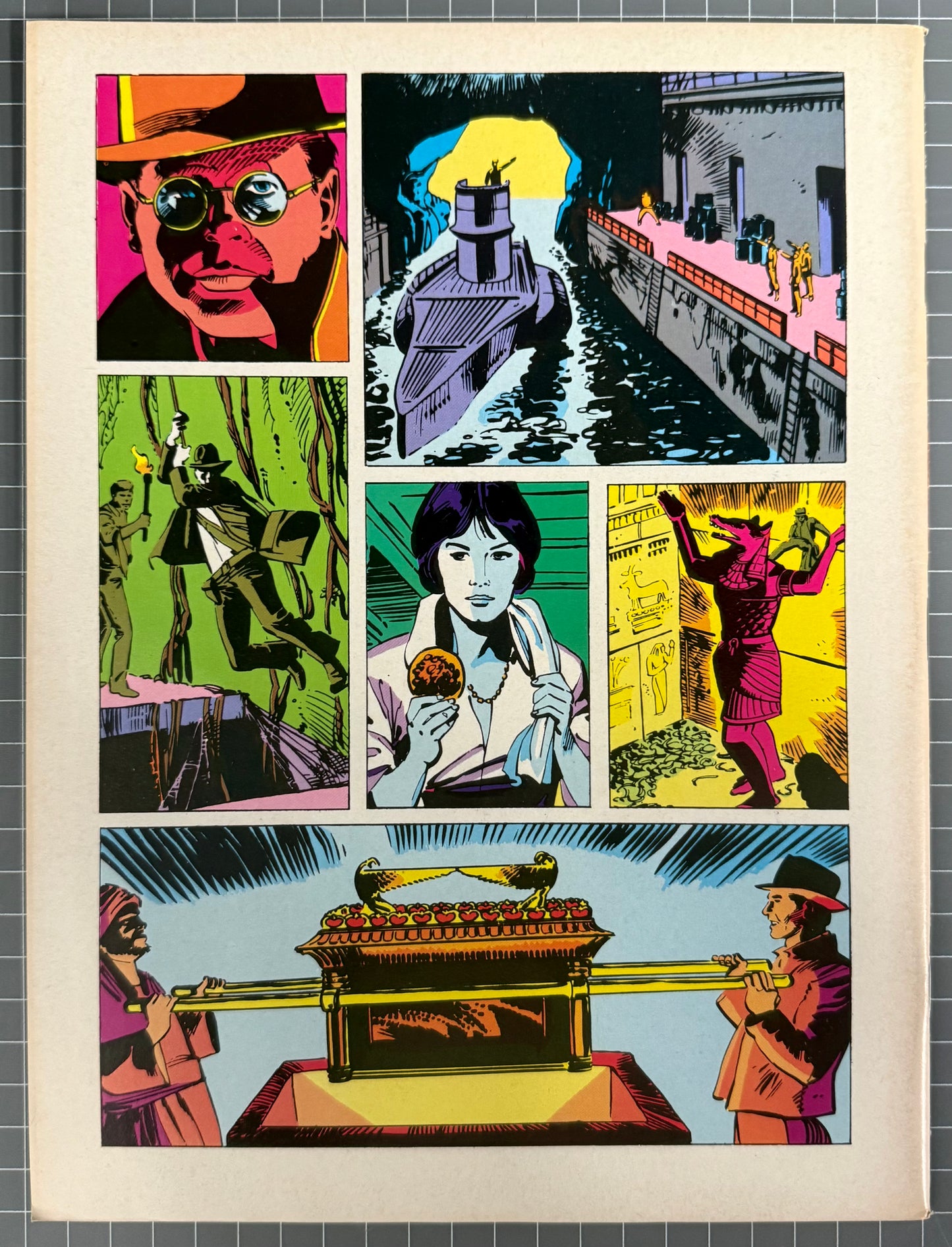 🔑 MARVEL SUPER SPECIAL #18: INDIANA JONES RAIDERS OF THE LOST ARK MAGAZINE 1981