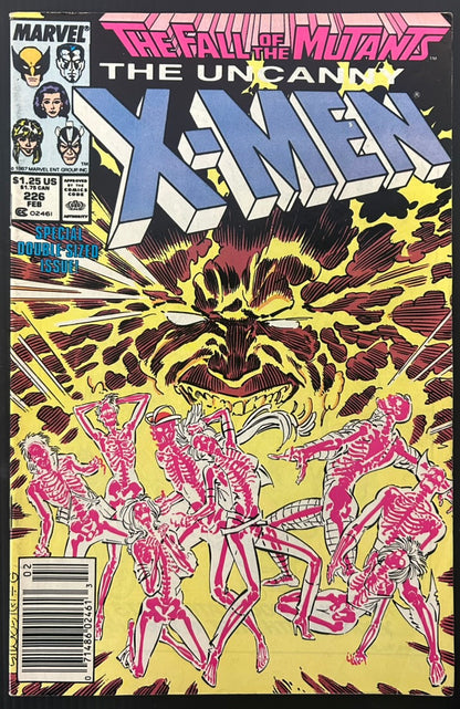 UNCANNY X-MEN #226 [MARVEL COMICS] DIRECT 1988 FN/VF
