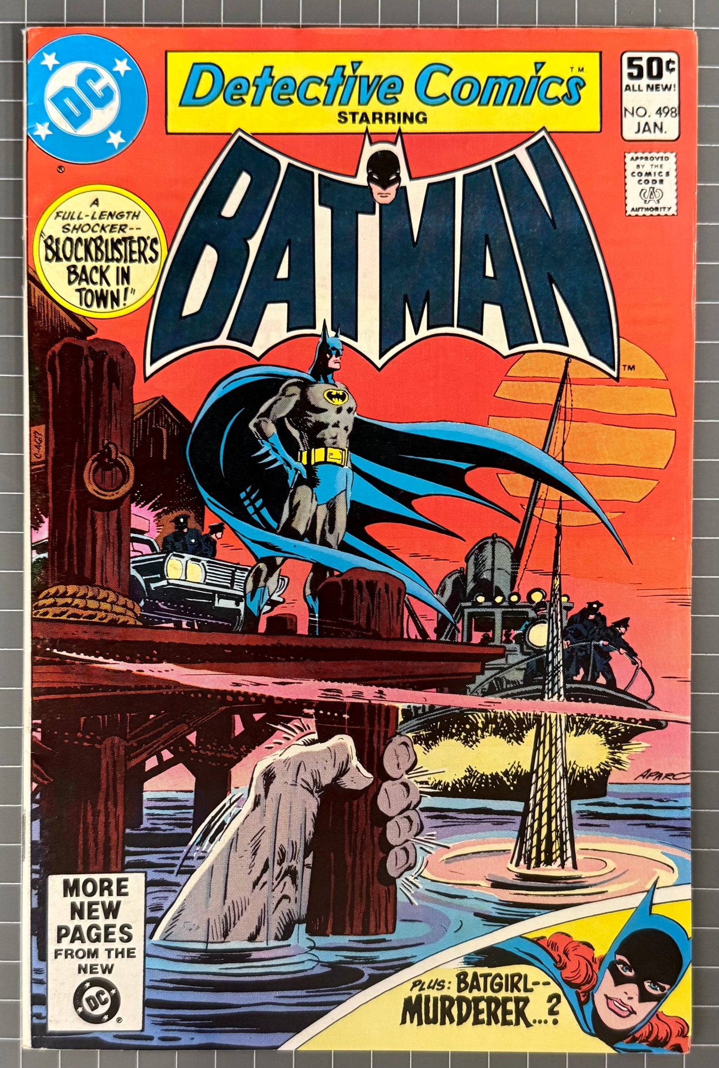 DETECTIVE COMICS #498 [DC COMICS] DIRECT *JIM APARO COVER* 1981 VF