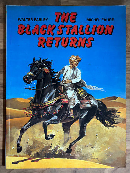 The Black Stallion Returns - Walter Farley Graphic Novel, 1983, 1st