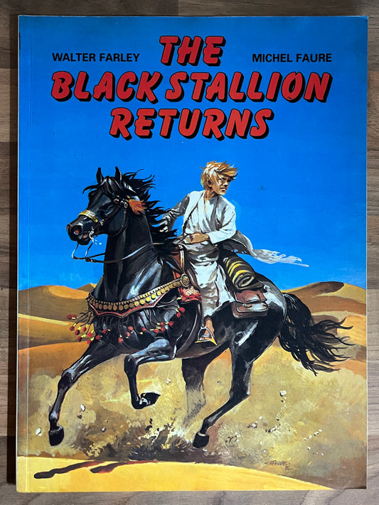 The Black Stallion Returns - Walter Farley Graphic Novel, 1983, 1st