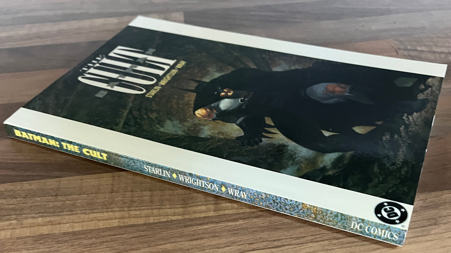 BATMAN: THE CULT , GRAPHIC NOVEL BY STARLIN, WRIGHTSON, WRAY
