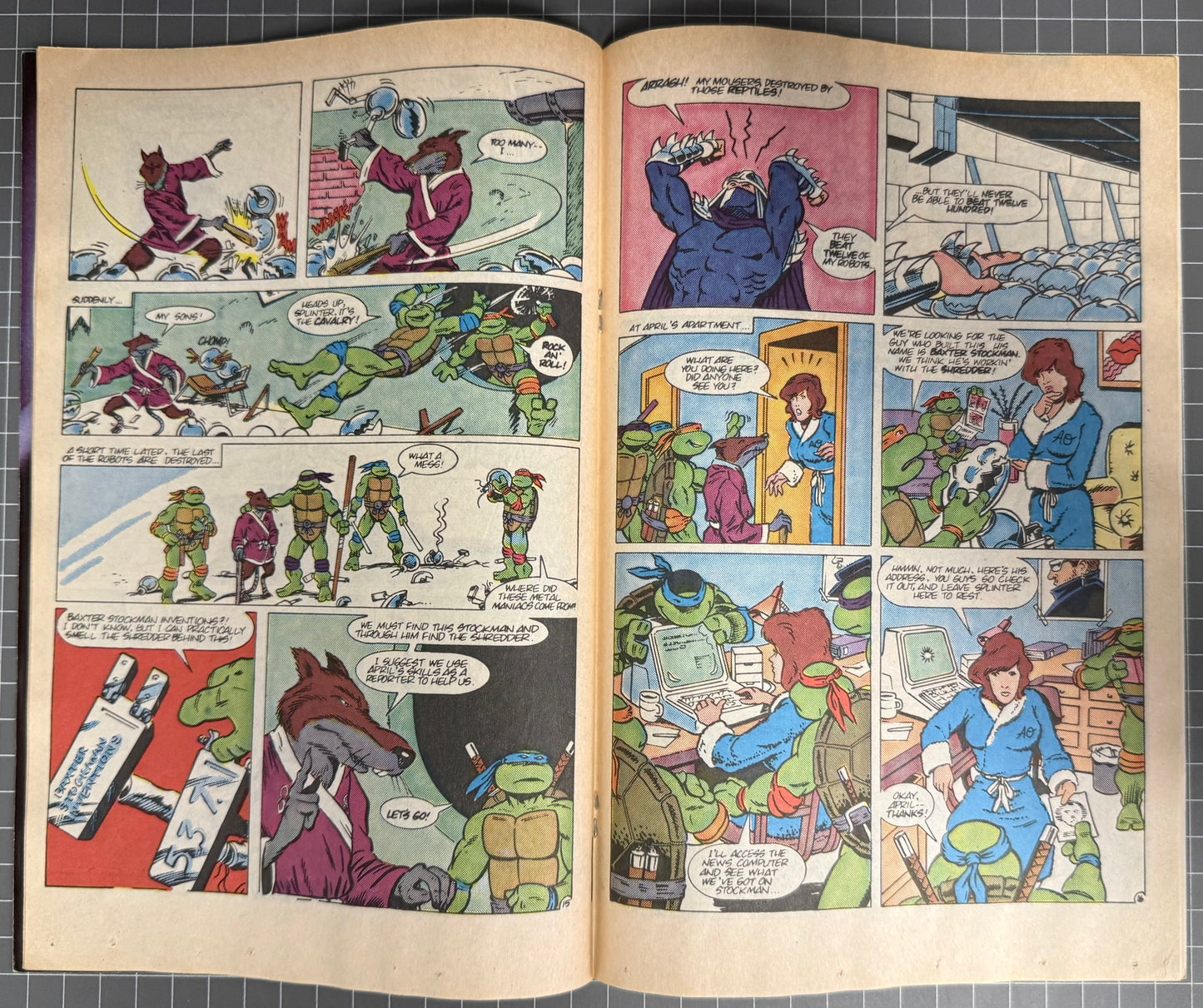 🔑 TEENAGE MUTANT NINJA TURTLES ADVENTURES #2 [ARCHIE] NEWSSTAND COMIC 1988 FN+