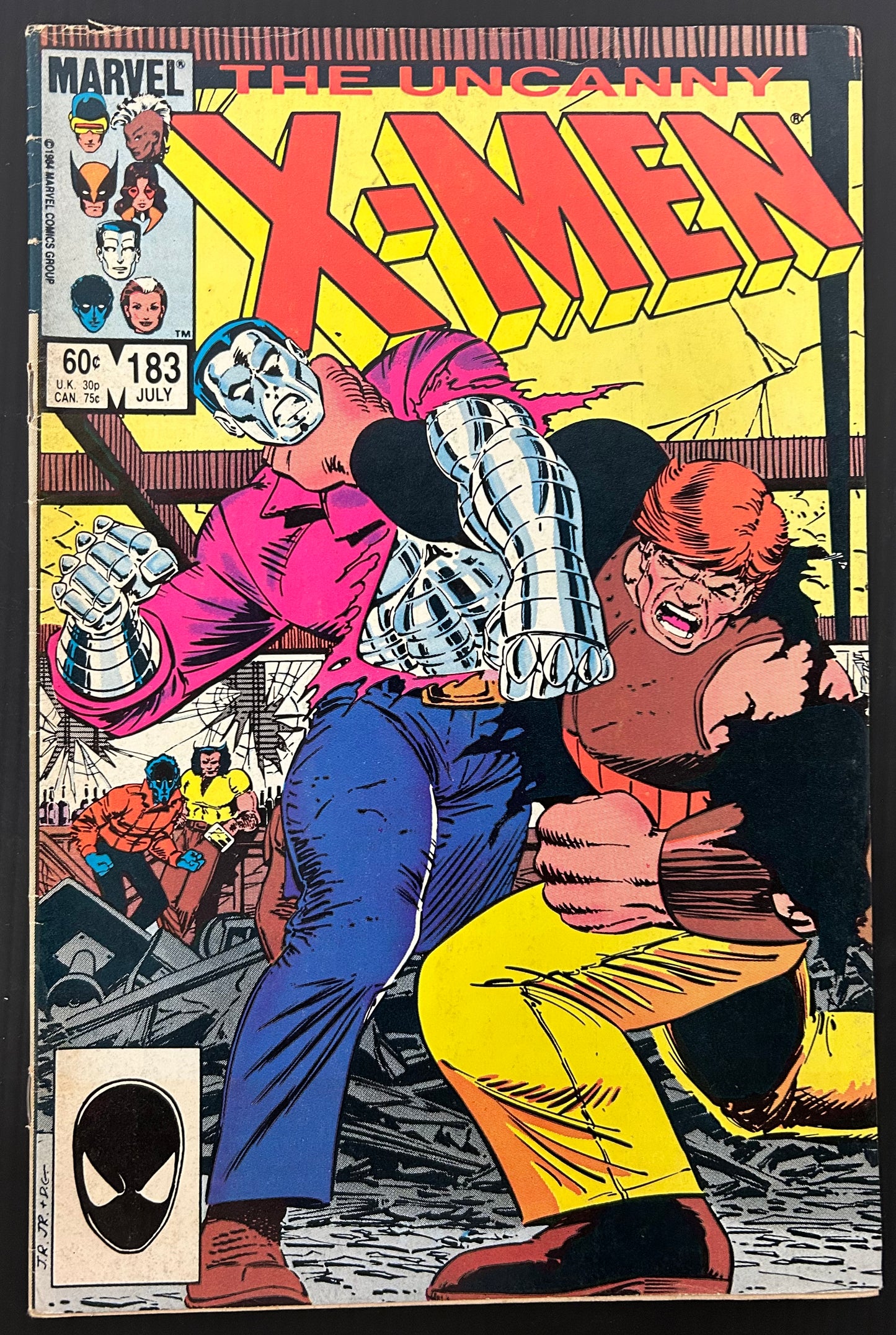 🔑 THE UNCANNY X-MEN #183 [MARVEL COMICS] DIRECT 1984 VG/FN